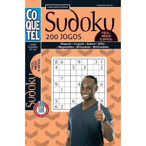 Sudoku - Facil Medio Dificil - Livro 149 - Coquetel