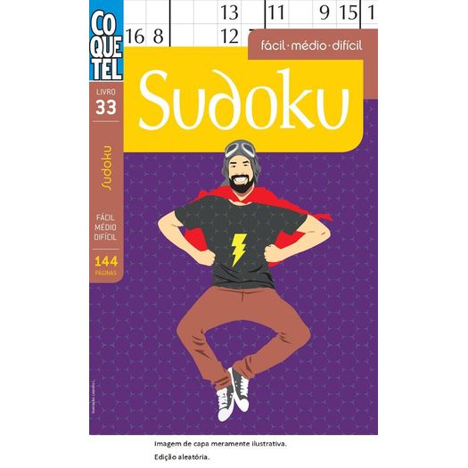 Sudoku - Facil Medio Dificil - Livro 33 - Coquetel