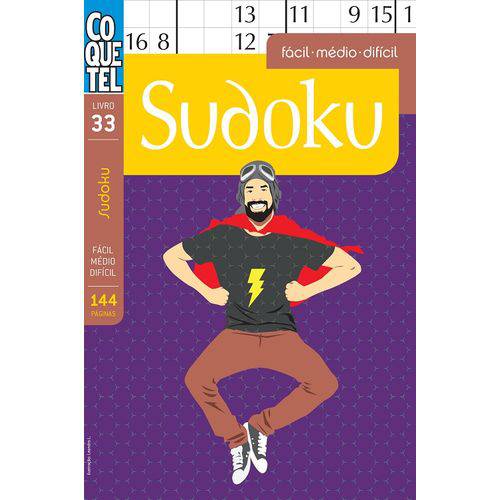 Sudoku - Facil Medio Dificil - Livro 33 - Coquetel