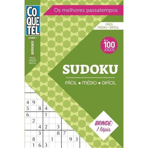 Sudoku - Fácil-Médio-Difício - Livro 1