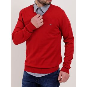 Suéter Masculino Vermelho G