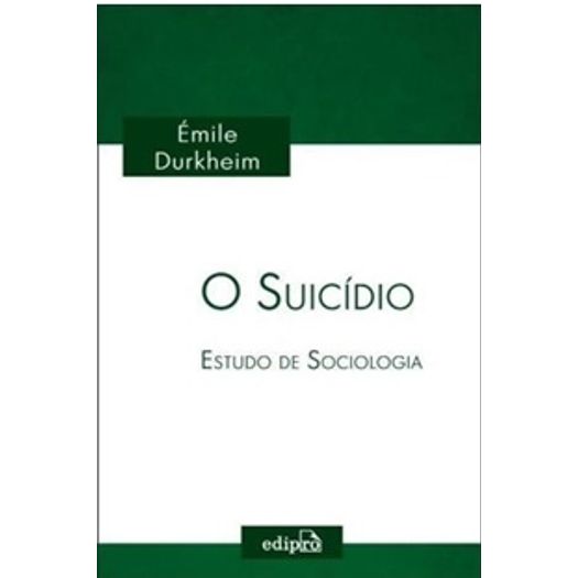 Suicidio, o - Edipro