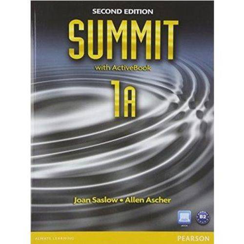 Summit 1a - Student's Book / Workbook Split With Active Book + MyEnglishLab - 2 Ed.