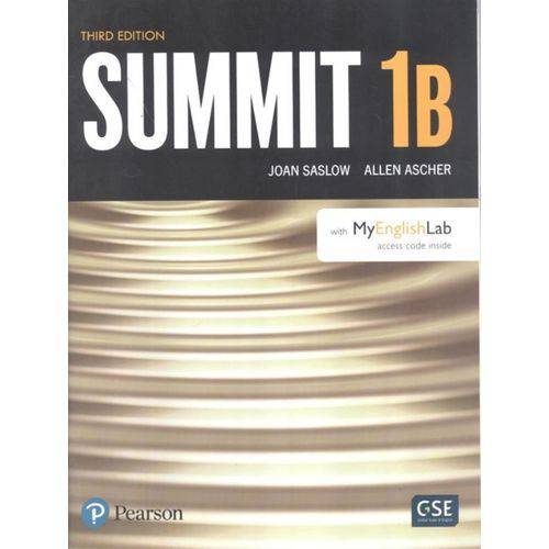 Summit 1b Sb With Myenglishlab - 3rd Ed