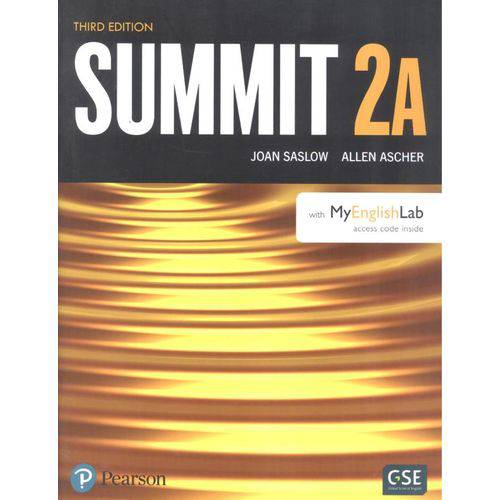 Summit 2a Sb With Myenglishlab - 3rd Ed