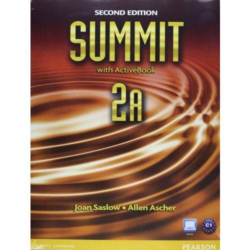 Summit 2A - Student's Book / Workbook Split With Active Book + Myenglishlab - 2 Ed.