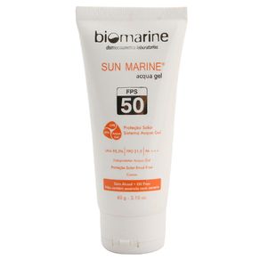 Sun Marine Acqua Gel FPS 50 Biomarine - Protetor Solar 60g