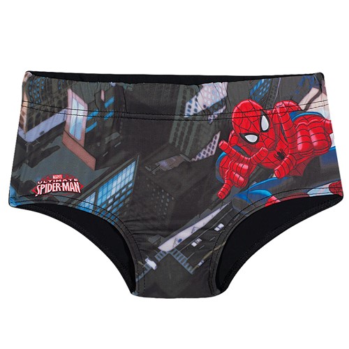 Sunga Infantil Homem-Aranha Spiderman Preta Tip Top 2 Anos