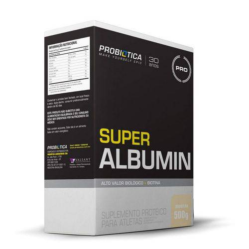 Super Albumin 500G - Probiótica - Baunilha