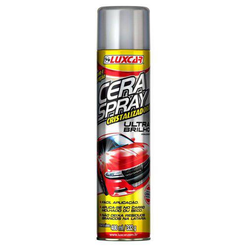 Super Cera Ultra Bilho Spray Luxcar 400ml - Mega Brilho