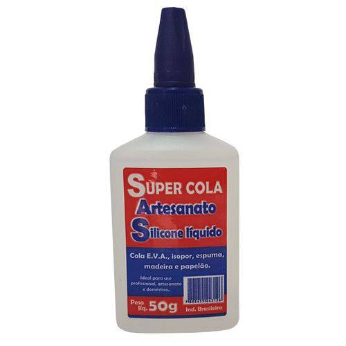 Super Cola Artesanato Silicone Líquido [50 G]