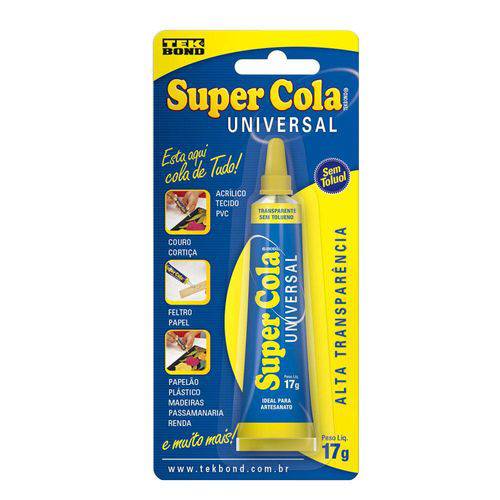 Super Cola Universal Tek Bond 17 Gramas