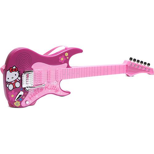 Super Estrela do Rock Hello Kitty Roxo / Rosa - DTC