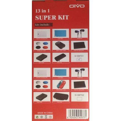 Super Kit 13 Im 1 Switch Oivo Case Fone Card