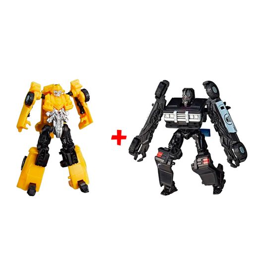 Super Kit Transformers Bumblebee e Barricade - Hasbro