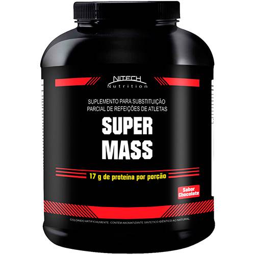 Super Mass Chocolate 3kg - Nitech Nutrition