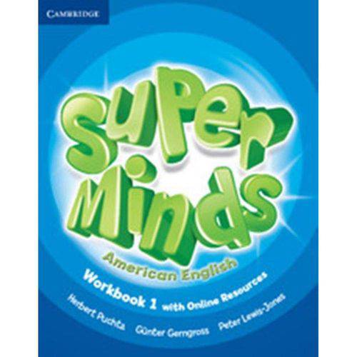 Super Minds American English Level 1 Workbook Whit Online Resources