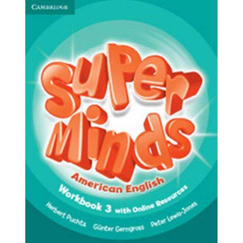 Super Minds American English Level 3 - Workbook With Online Resources