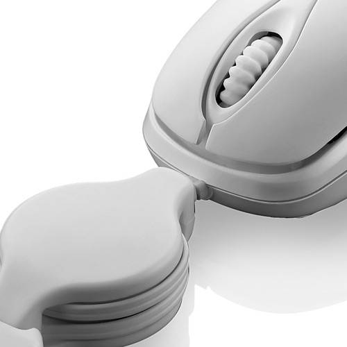 Super Mini Mouse Óptico Emborrachado Gelo USB - Multilaser