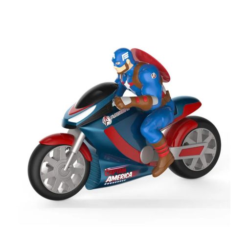 Super Moto de Fricção Avengers - Capitão América - Toyng