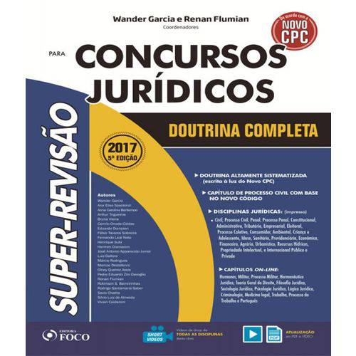 Super-revisao para Concursos Juridicos - Doutrina Completa - 05 Ed