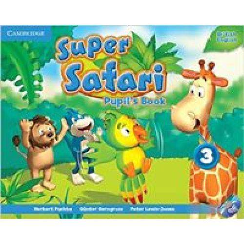 Super Safari 3 - Pupil's Book With DVD-rom - Cambridge University Press - Elt