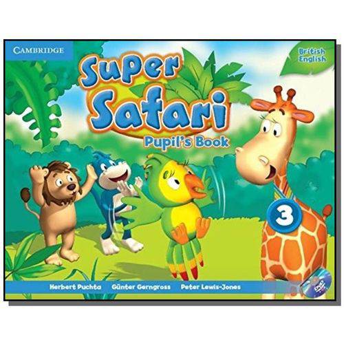 Super Safari 3 Pupils Book With Dvd-rom