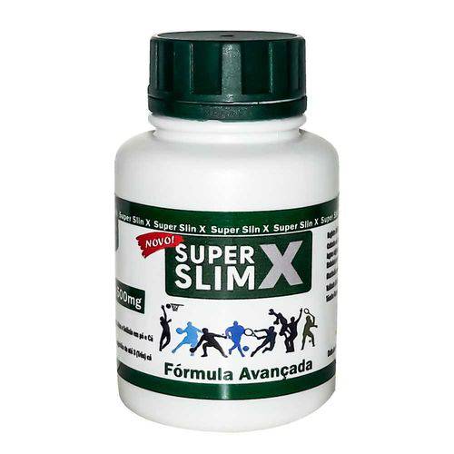 Super Slin X (12 Potes) 600 Mg em Cápsulas