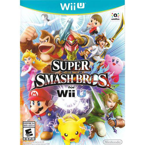 Super Smash Bros Nintendo Wii-u Original Novo