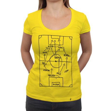 Super Star Soccer Deluxe - Camiseta Clássica Feminina