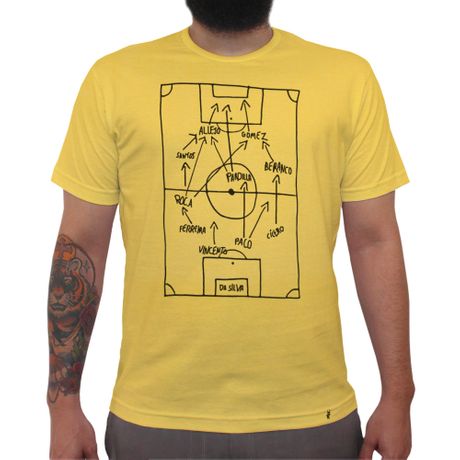 Super Star Soccer Deluxe - Camiseta Clássica Masculina
