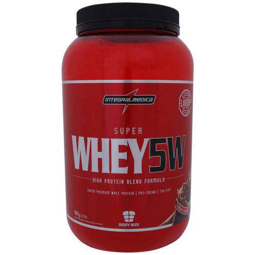 Super Whey 5w - 907 G - Sabor Chocolate - Integralmédica