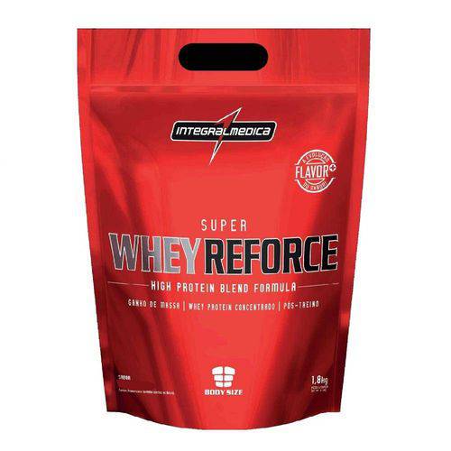 Super Whey Reforce 1,8kg Refil - Morango