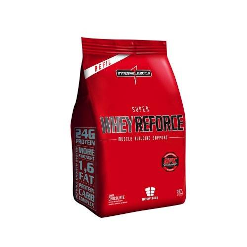 Super Whey Reforce Integralmédica Refil 907g / 70930 / Chocolate