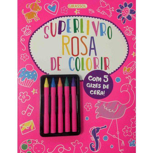Superlivro - Rosa de Colorir