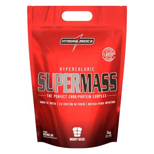 Supermass - 3kg - Integral Médica - Sabor Baunilha