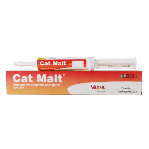 Suplemento Alimentar Cat Malt 30g Vansil