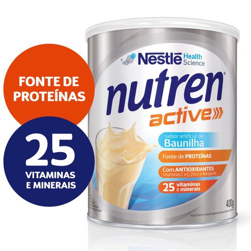 Suplemento Alimentar Nestlé Nutren Active Baunilha 400g