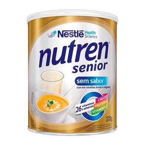 Suplemento Alimentar Nutren Senior Sem Sabor Nestle 370g