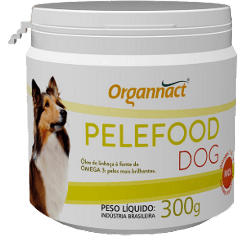Suplemento Alimentar Organnact Pelefood Dog para Cães 300g