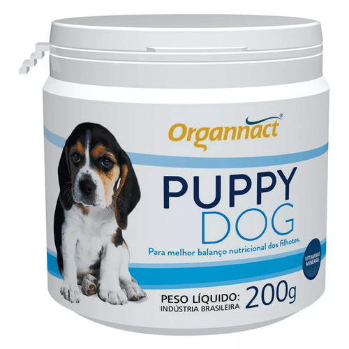 Suplemento Alimentar Organnact Puppy Dog para Cães Filhotes 200g