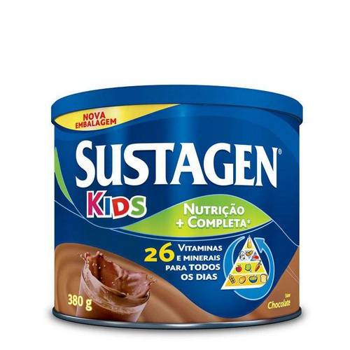 Suplemento Alimentar Sustagen Kids Chocolate 380g