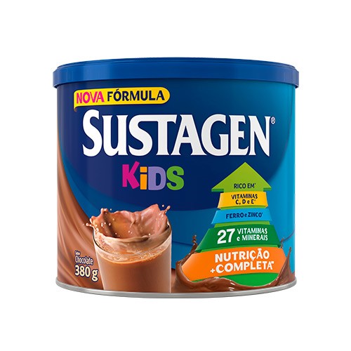 Suplemento Alimentar Sustagen Kids Chocolate 380g