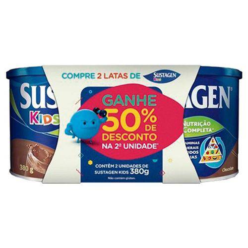 Suplemento Alimentar Sustagen Kids Chocolate 2 Unidades