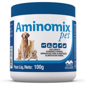 Suplemento Aminomix Pet Pó 100 G