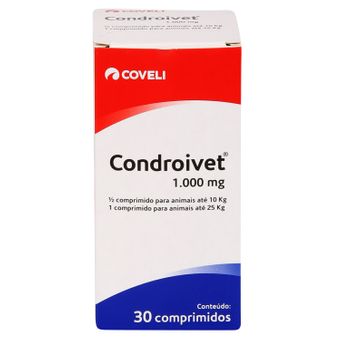 Suplemento Condroivet Coveli C/ 30 Comprimidos 100mg