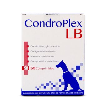 Suplemento Condroplex LB 120g Avert C/ 60 Comprimidos