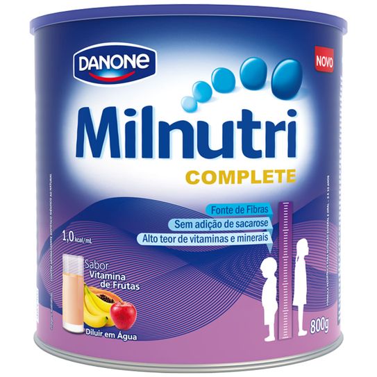 Suplemento Infantil Milnutri Complete Vitamina de Frutas 800g
