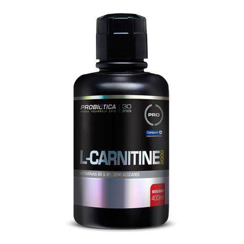 Suplemento L Carnitina 2000mg 400 Ml - Probiótica
