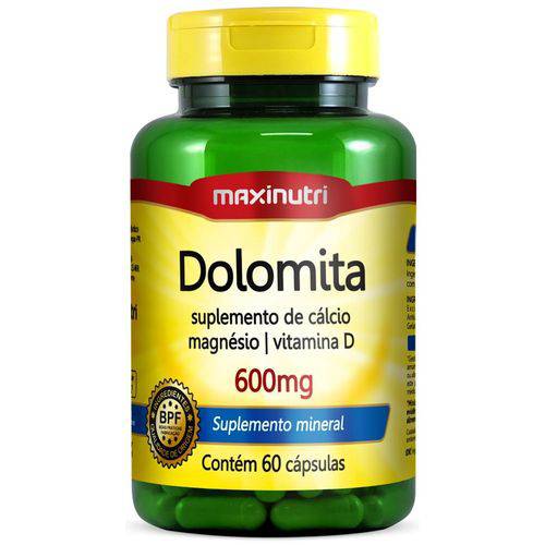 Suplemento Maxinutri 600 Mg Dolomita com 60 Cap